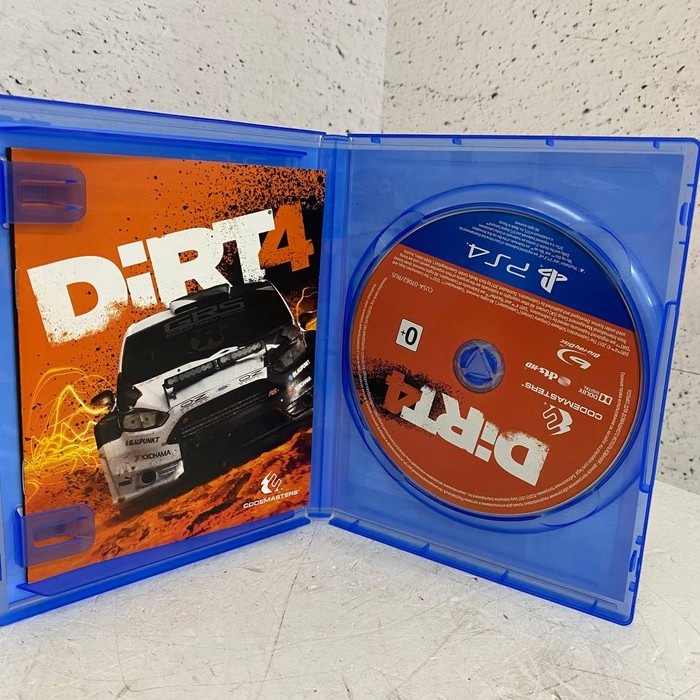 Диск Sony PlayStation 4 Dirt4