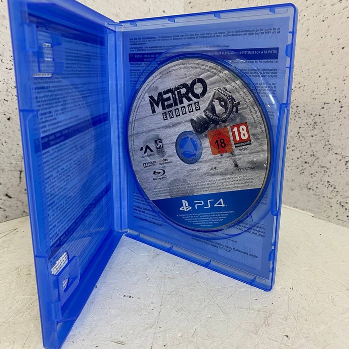 Диск Sony PlayStation 4 Metro Exodus