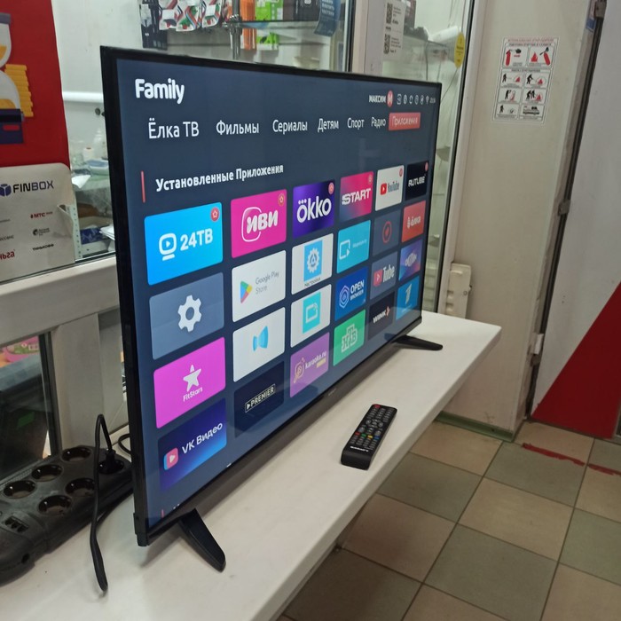 SMART-TV Телевизор KRAFT KTV-P43FHD03T2CIWLF