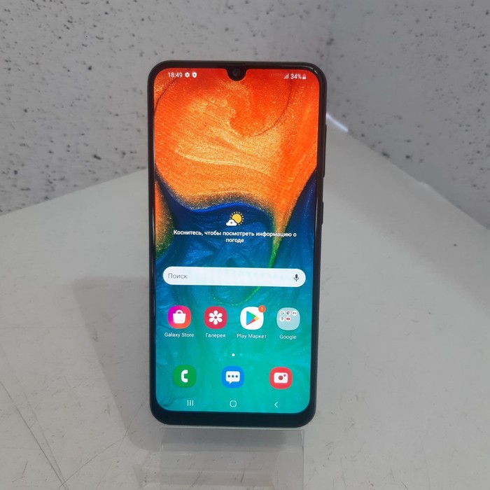Смартфон Samsung Galaxy A30 3/32 Черный