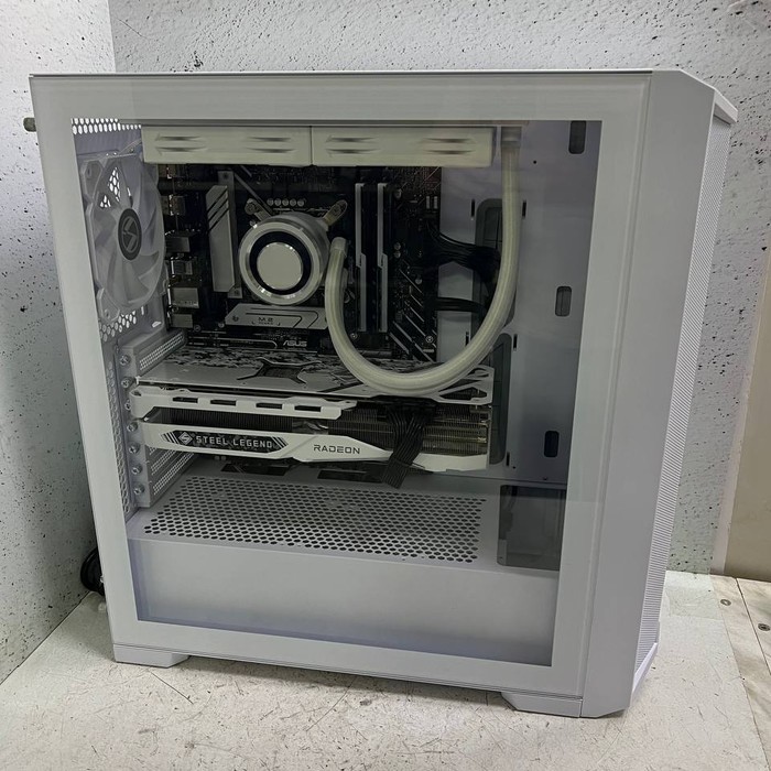 Системный блок Самосборный белый