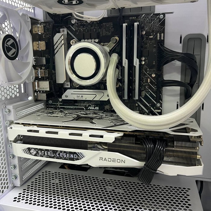 Системный блок Самосборный белый