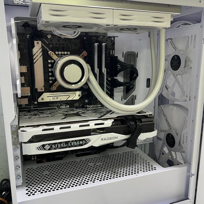 Системный блок Самосборный белый