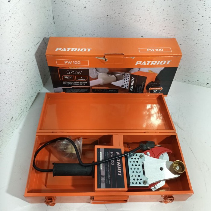 Паяльник для полипропилена Patriot PW100