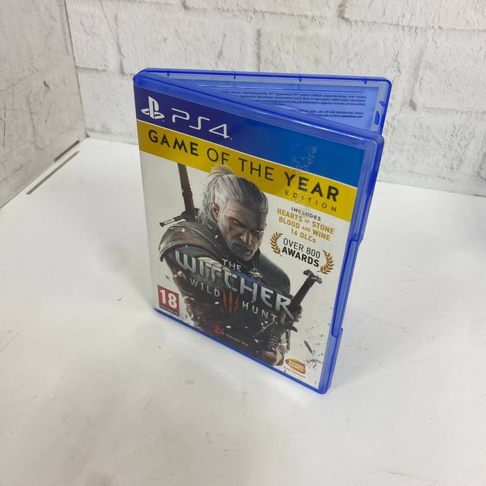 Диск Sony PlayStation 4 Ведьмак Дикая Охота