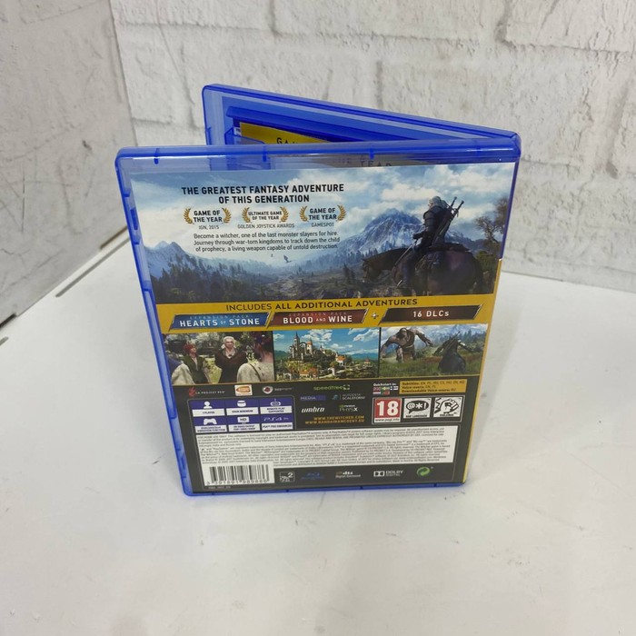 Диск Sony PlayStation 4 Ведьмак Дикая Охота