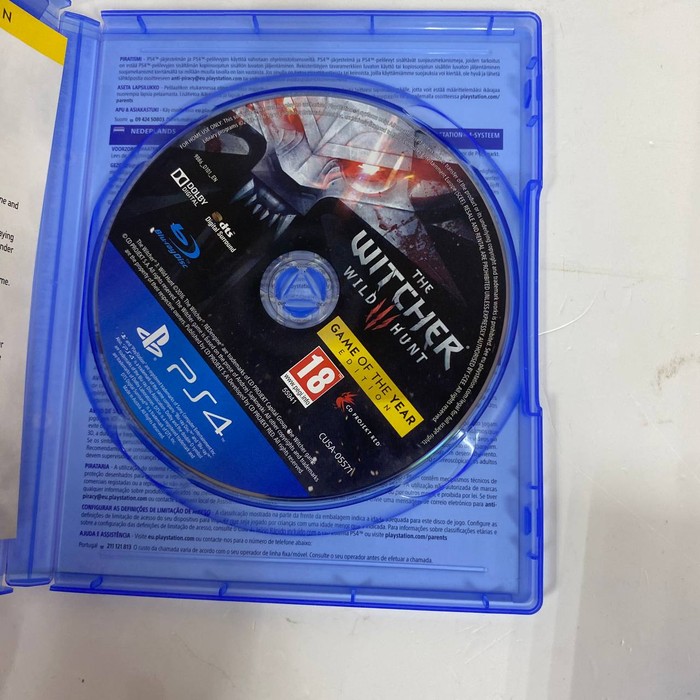 Диск Sony PlayStation 4 Ведьмак Дикая Охота