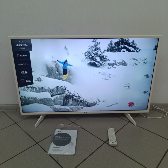 SMART-TV Телевизор LG 43UH619V белый