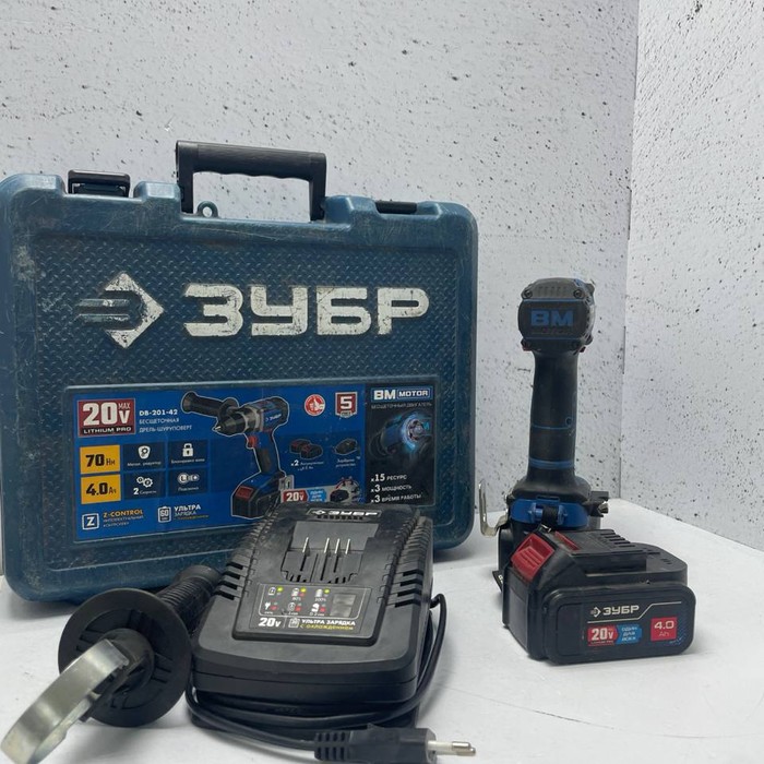 Шуруповерт ЗУБР DB 201-42