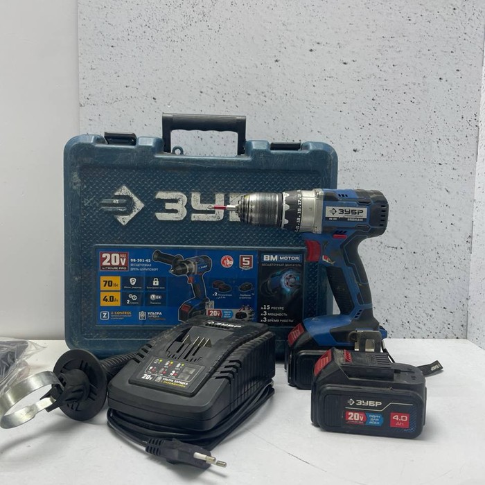 Шуруповерт ЗУБР DB 201-42