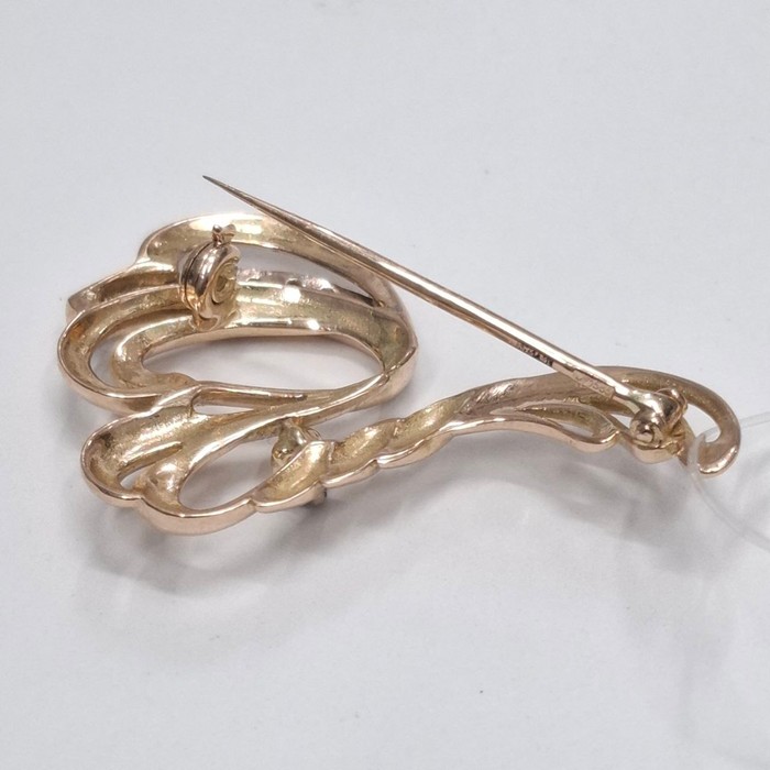 Premium Брошь Золото 585