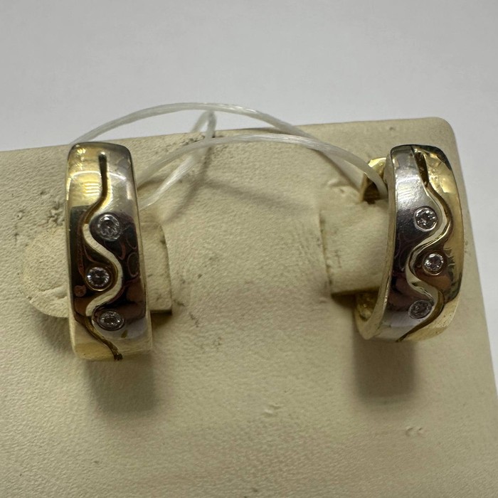 Premium Серьги Золото 585