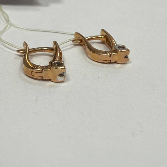 Premium Серьги Золото 585