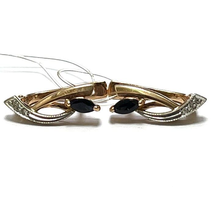 Premium Серьги Золото 585