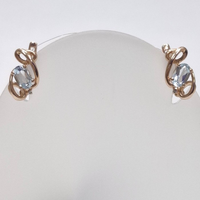 Premium Серьги Золото 585