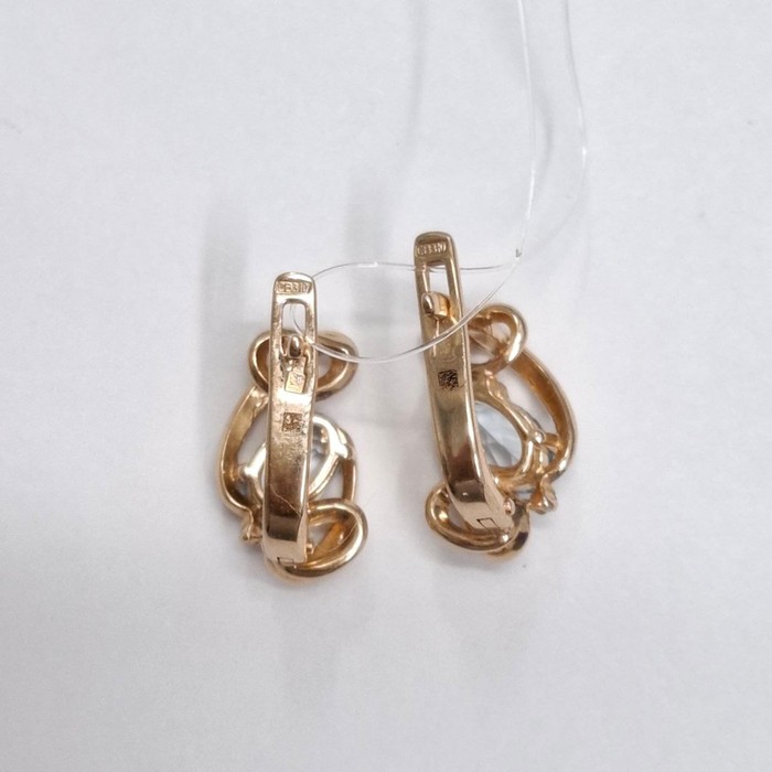 Premium Серьги Золото 585