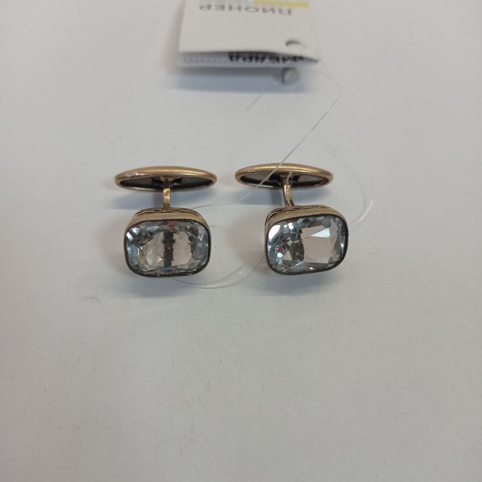 Запонки Серебро 925