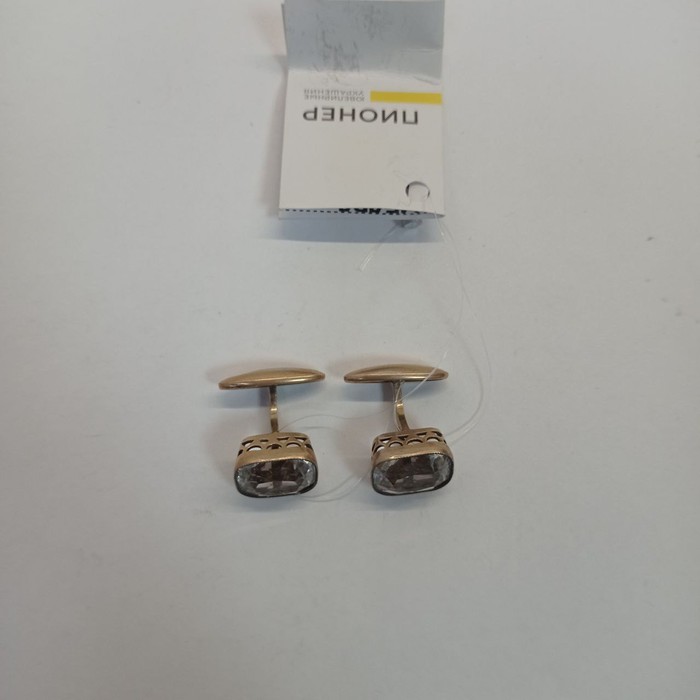 Запонки Серебро 925