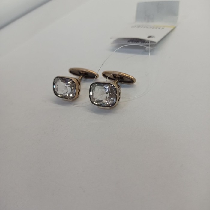 Запонки Серебро 925