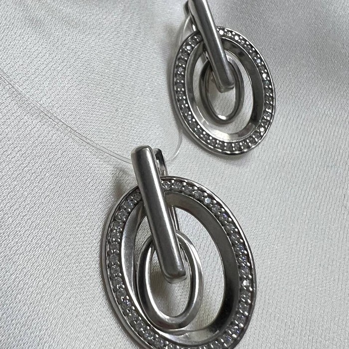 Серьги Серебро 925