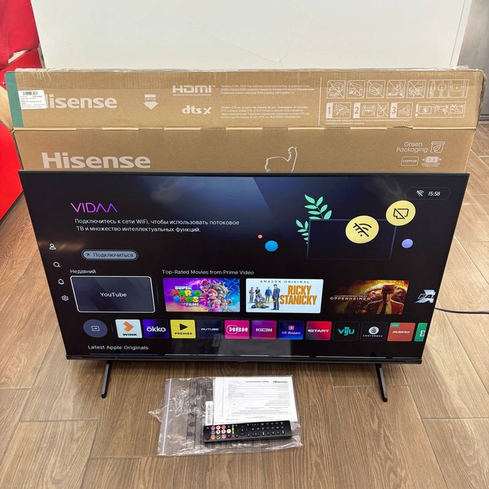 SMART-TV Телевизор Hisense 43A6K