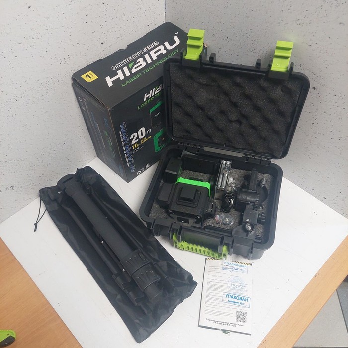 Лазерный уровень HIBIRU Omnitronic 4360 4D