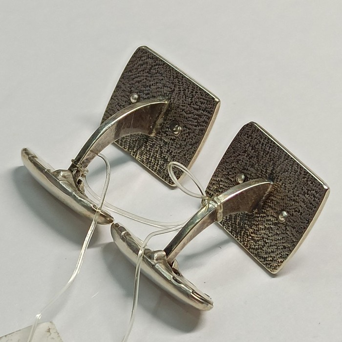 Запонки Серебро 925