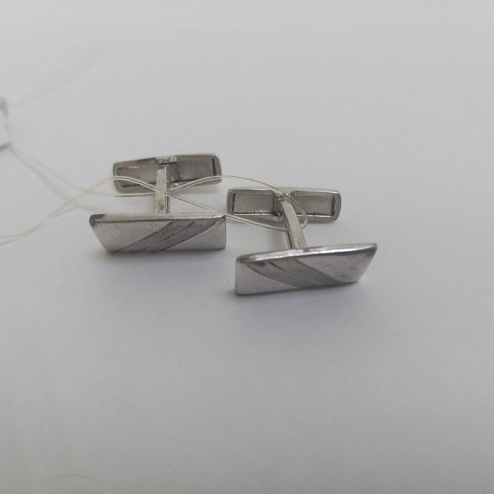 Запонки Серебро 925