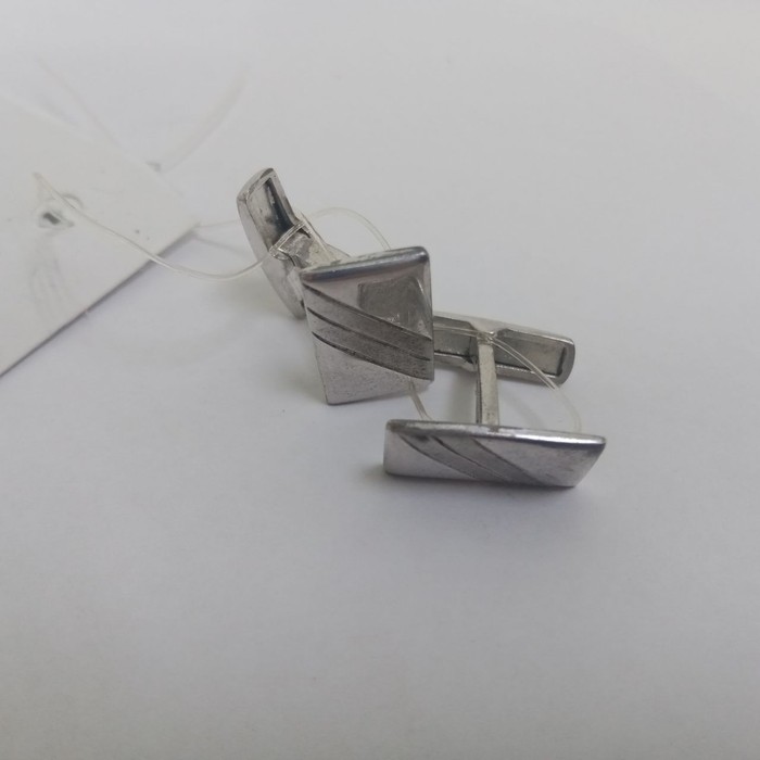 Запонки Серебро 925