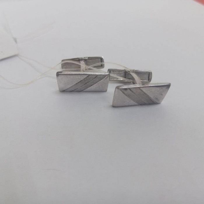 Запонки Серебро 925