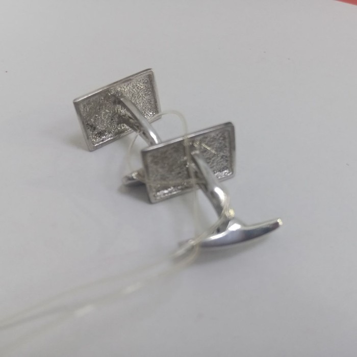 Запонки Серебро 925