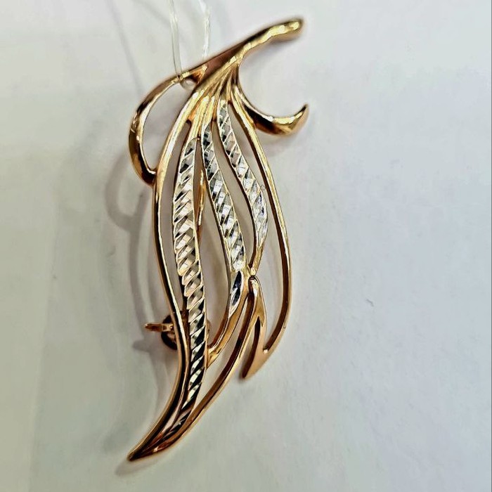 Брошь Золото 585