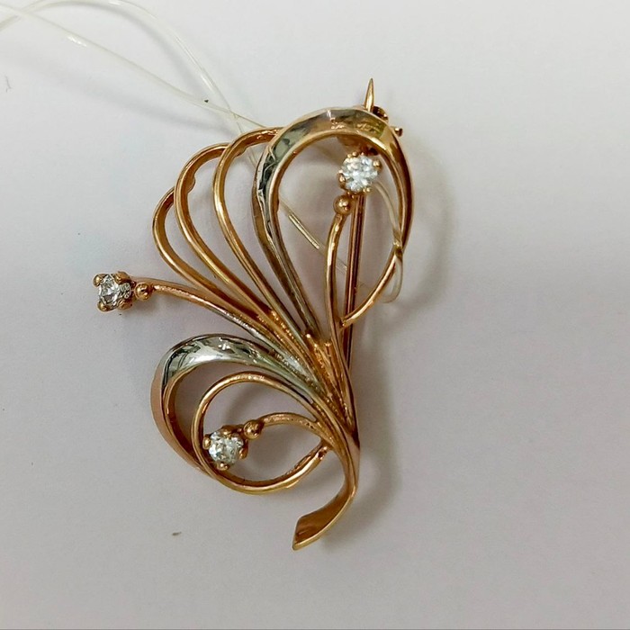 Брошь Золото 585