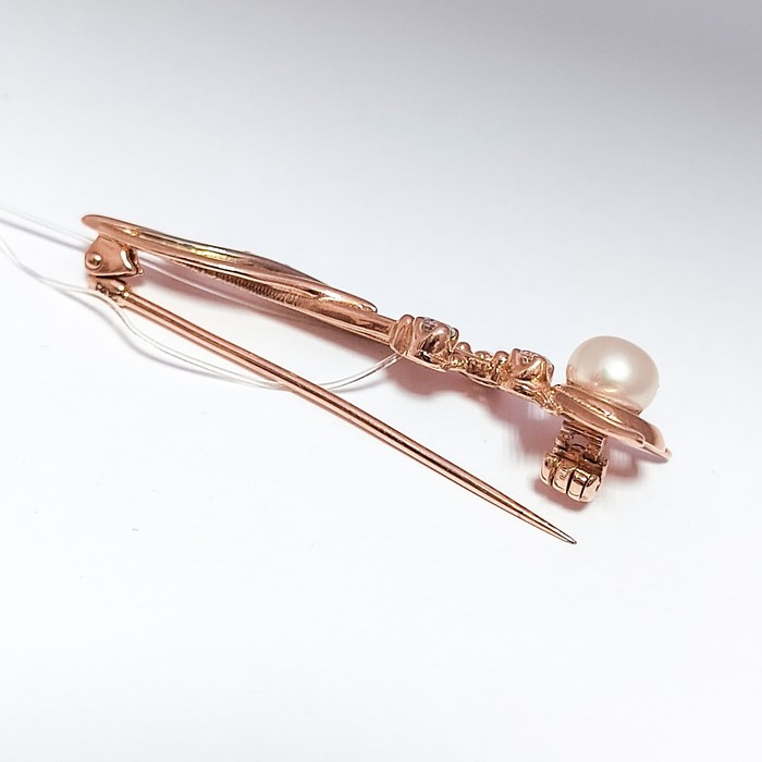 Брошь Золото 585