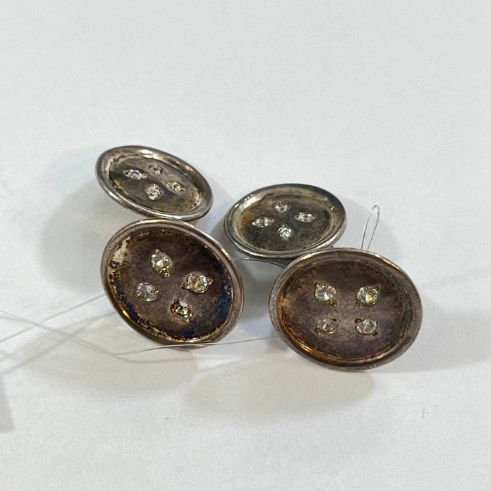 Запонки Серебро 925