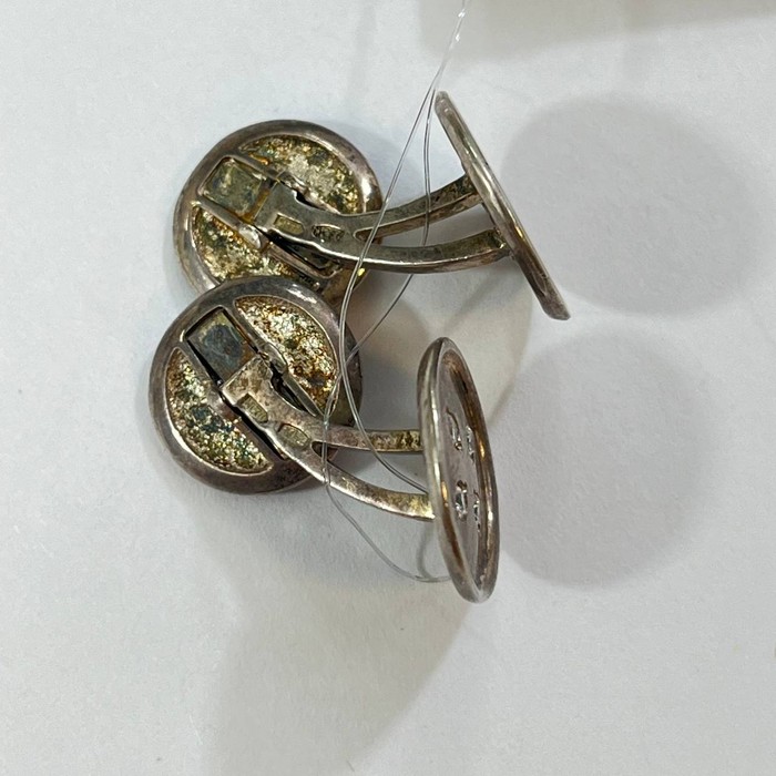 Запонки Серебро 925