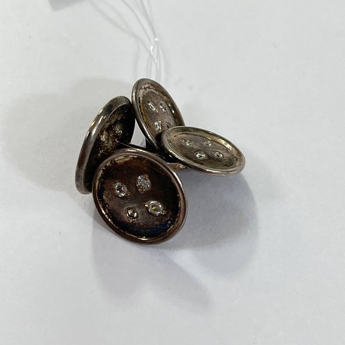 Запонки Серебро 925