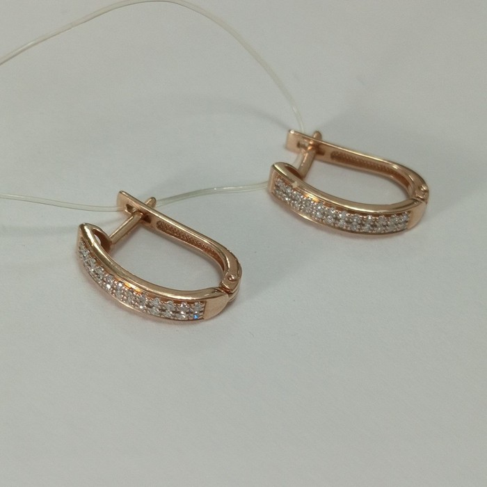 Premium Серьги Золото 585