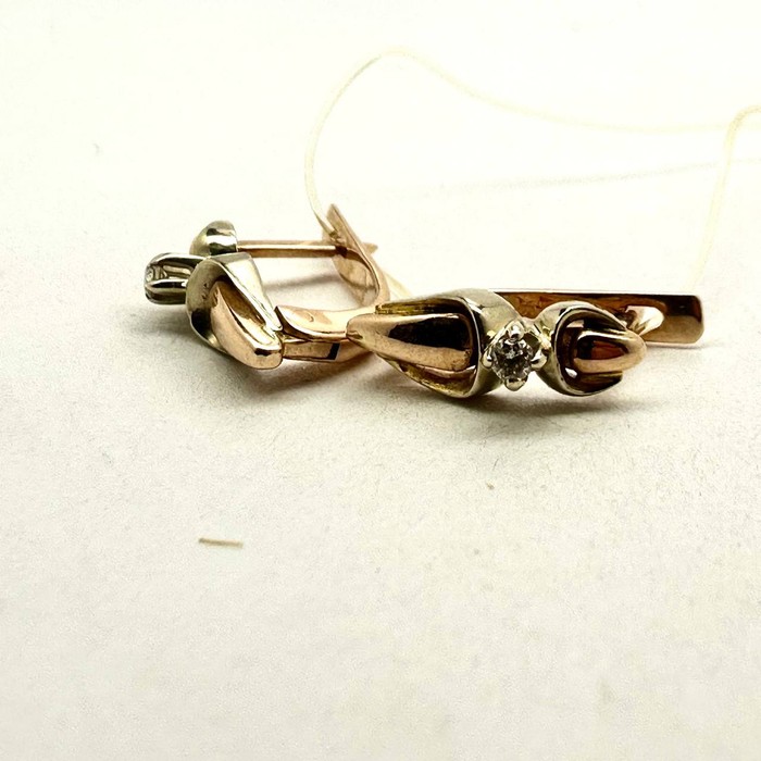 Premium Серьги Золото 585