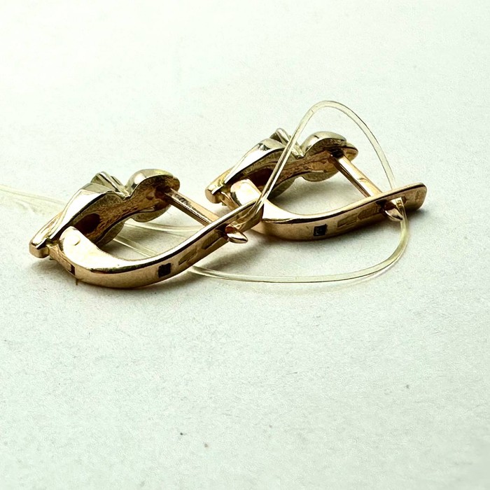 Premium Серьги Золото 585