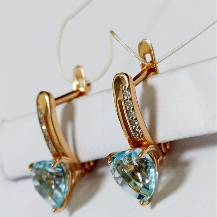 Premium Серьги Золото 585