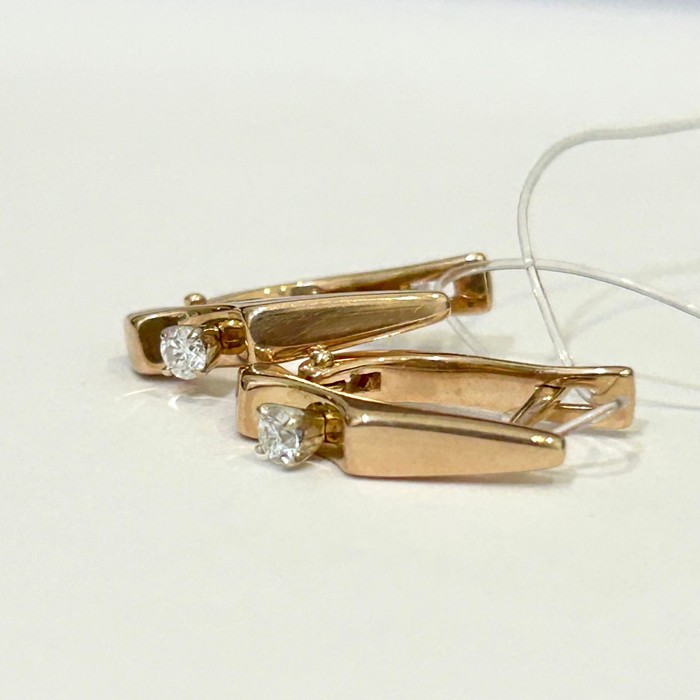 Premium Серьги Золото 585