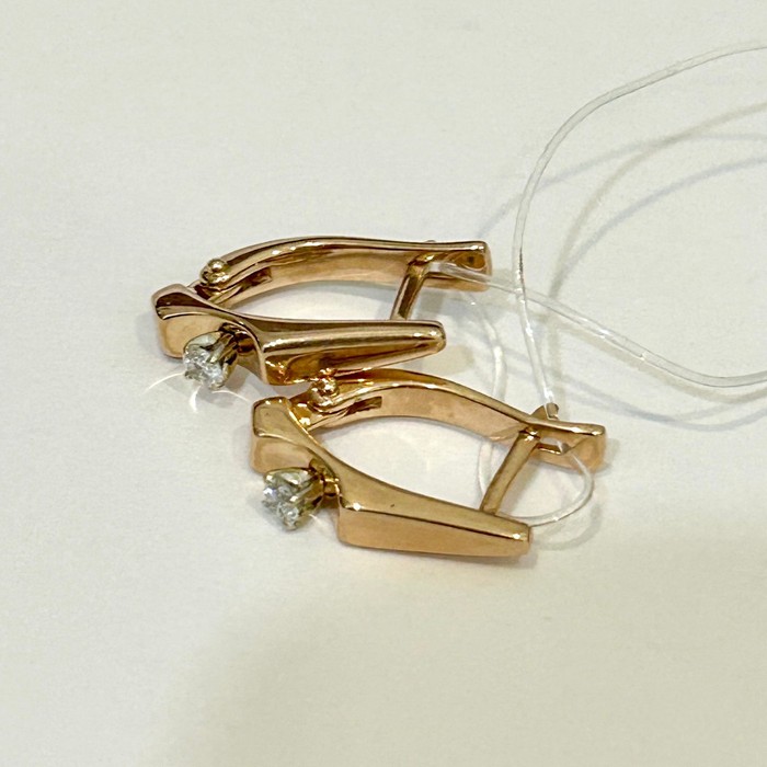 Premium Серьги Золото 585