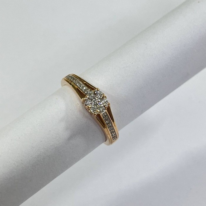 Premium Кольцо Золото 585