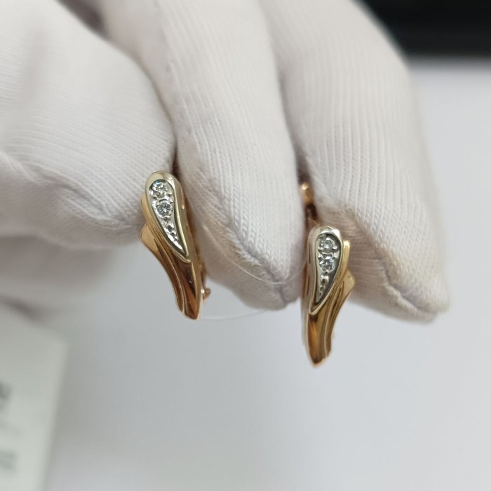 Premium Серьги Золото 585