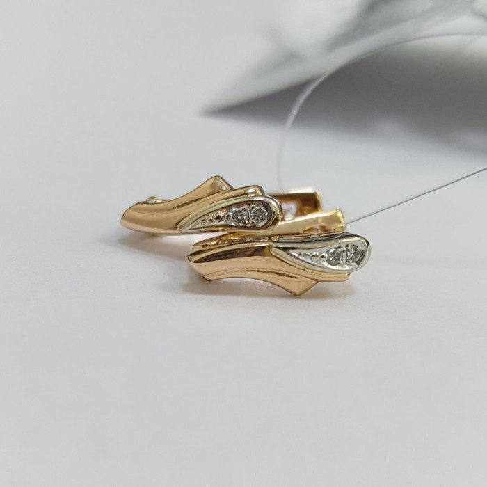 Premium Серьги Золото 585