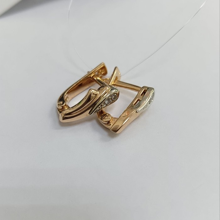 Premium Серьги Золото 585