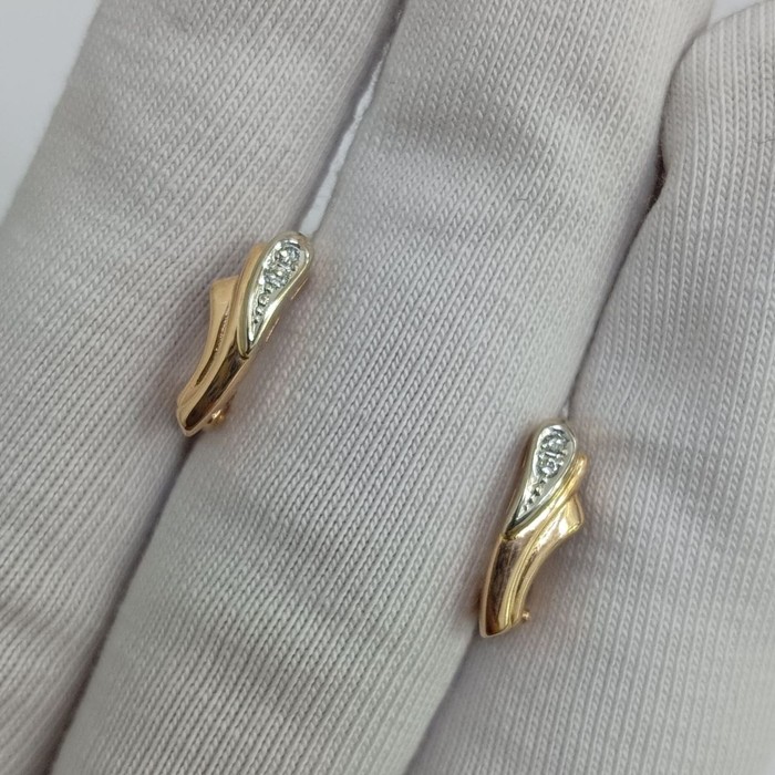 Premium Серьги Золото 585