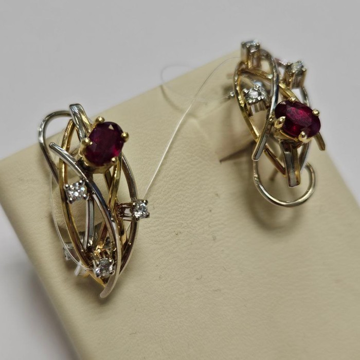 Premium Серьги Золото 585