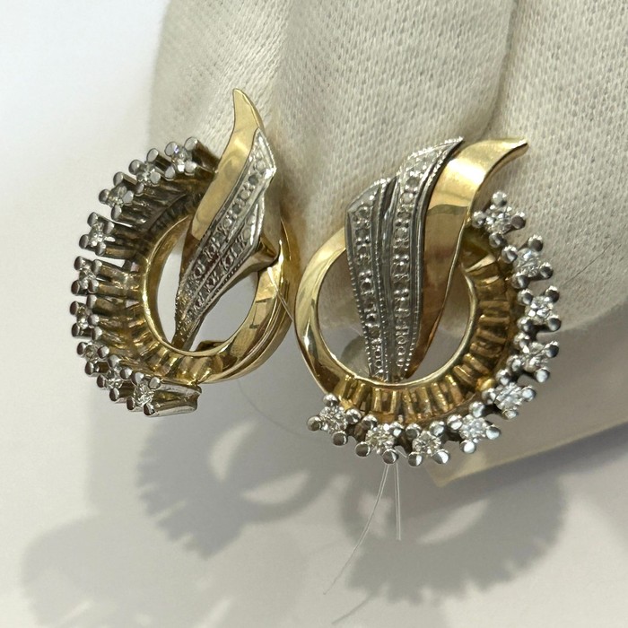 Premium Серьги Золото 583